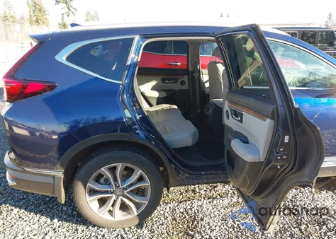 2022 Honda Cr-V Hybrid Touring из США, поврежденный, VIN 5J6RT6H94NL055894